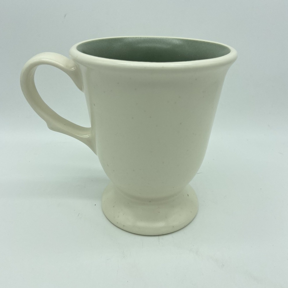 Pfaltzgraff Naturewood Footed Coffee Mug Large No Decor 12 Ounces Cottagecore‎